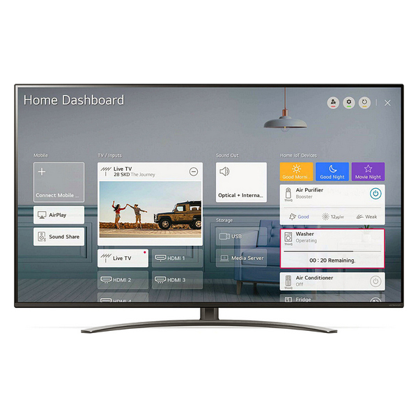 Smart TV LG 55NANO816 55” 4K Ultra HD NanoCell WiFi Black